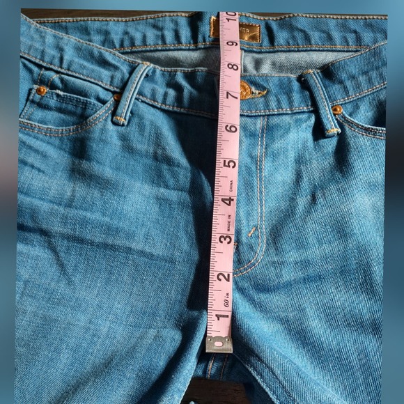 MOTHER The Crop Runway Jeans in Of Water & Dragons Size 26 - Picture 10 of 16